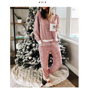 Knitted Long Casual Pajamas